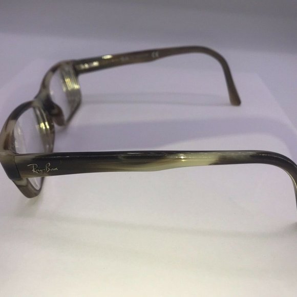 Ray-Ban RB5169 Tan/Brown Tortoise Accent Complete Plastic Frame Unisex - Picture 4 of 6